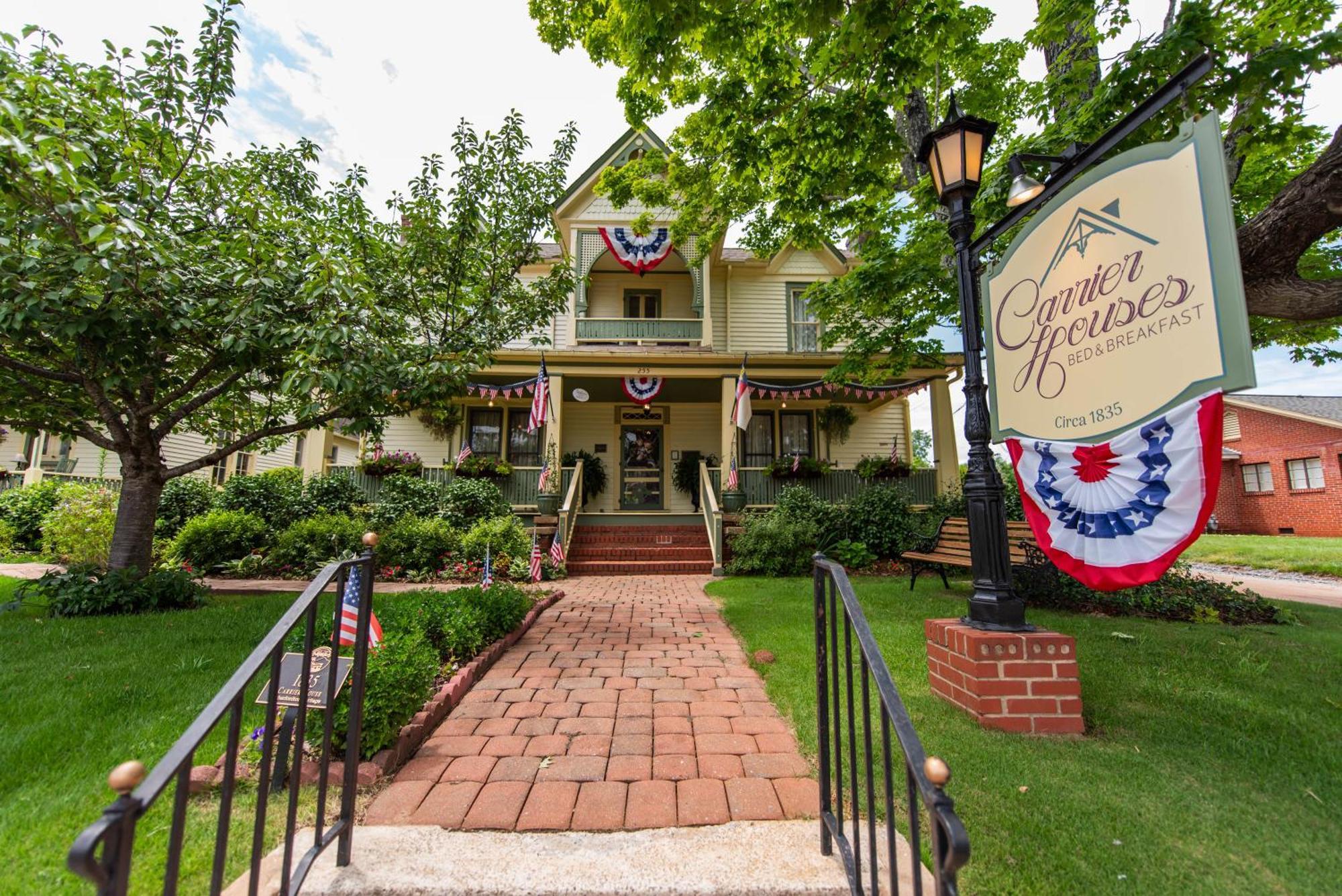 Carrier Houses Bed & Breakfast Rutherfordton Eksteriør billede